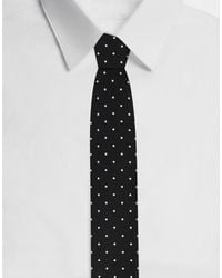 Dolce & Gabbana - 8-Cm Silk Jacquard Blade Tie With Dg Logo - Lyst