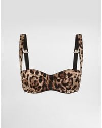 Dolce & Gabbana - Reggiseno Balconcino - Lyst