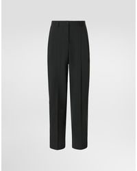 Dolce & Gabbana - Micro-Rib Trousers - Lyst