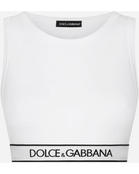 Dolce & Gabbana Leopard-print Cashmere Sweater - White