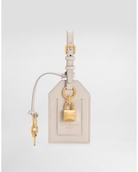 Dolce & Gabbana - Calfskin Keychain - Lyst