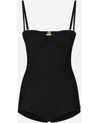 Dolce & Gabbana - ワンピーススイムスーツ バルコネット - Lyst