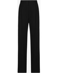 Dolce & Gabbana - Flared Woolen Pants - Lyst