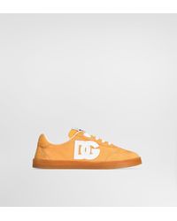 Dolce & Gabbana - Nubuck Dg Original Sneakers - Lyst