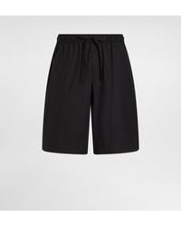 Dolce & Gabbana - ジョギングバミューダパンツ コットン ロゴプレート - Lyst