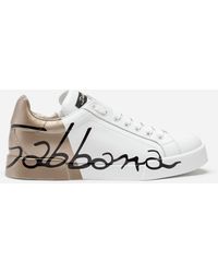 neon dolce and gabbana sneakers