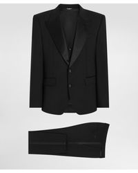 Dolce & Gabbana - Three-Piece Sicilia-Fit Suit - Lyst