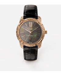 Dolce & Gabbana - Dg7 Gattopardo Rose Watch With Mother Of Pearl - Lyst