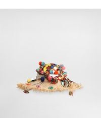 Dolce & Gabbana - Raffia Hat With Applications - Lyst