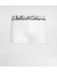 Dolce & Gabbana - Boxer Regular En Coton Stretch - Lyst