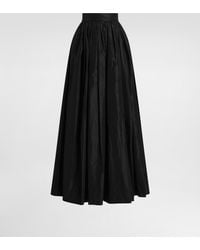 Dolce & Gabbana - Taffeta Circle Maxi Skirt - Lyst