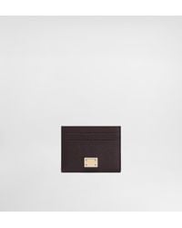 Dolce & Gabbana - Dauphine Calfskin Card Holder - Lyst
