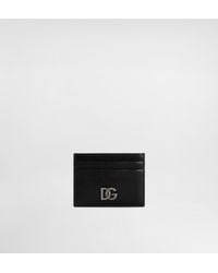 Dolce & Gabbana - Tempesta Calfskin Card Holder - Lyst