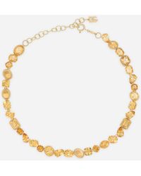 Dolce & Gabbana - Monochrome Necklace 18-Carat And Citrines - Lyst