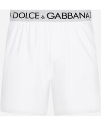 Dolce & Gabbana - Logo-Waistband Boxer Shorts - Lyst