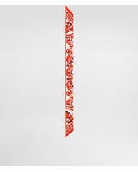 Dolce & Gabbana - Foulard 6X100 En Twill De Soie À Imprimé Majolica - Lyst
