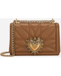 Dolce & Gabbana - Medium Devotion Shoulder Bag - Lyst