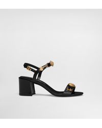 Dolce & Gabbana - Sandals With Embroidery And Stones - Lyst