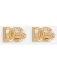 Dolce & Gabbana Cufflinks with DG logo - Mettallic