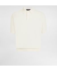 Dolce & Gabbana - Fine-Gauge Cashmere Polo Shirt - Lyst