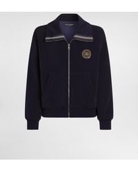 Dolce & Gabbana - Jersey Sweatshirt With Patch - Lyst