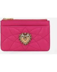 Dolce & Gabbana - Medium Devotion Card Holder - Lyst