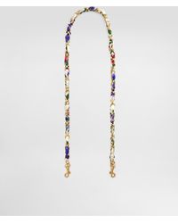 Dolce & Gabbana - Bejeweled Chain Strap - Lyst