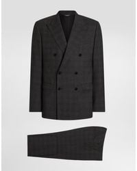 Dolce & Gabbana - Martini Light Double-Breasted Suit - Lyst