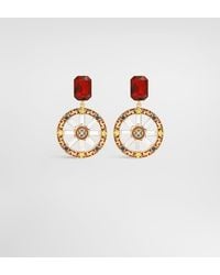 Dolce & Gabbana - Carretto Wheel Clip Earrings - Lyst