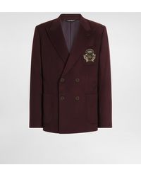 Dolce & Gabbana - Portofino Double-Breasted Cashmere Jacket - Lyst