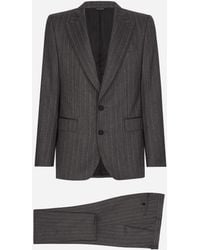 Dolce & Gabbana - Single-Breasted Sicilia-Fit Suit - Lyst