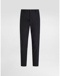 Dolce & Gabbana - Nylon Canvas Trousers - Lyst