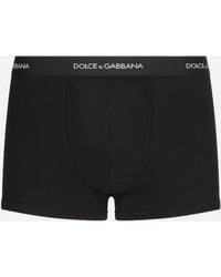 Dolce & Gabbana - Sicily Rib Regular Boxer - Lyst