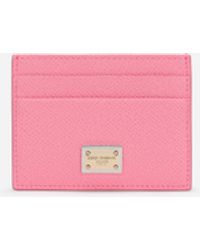 Dolce & Gabbana - Card Holder With Tag - Lyst