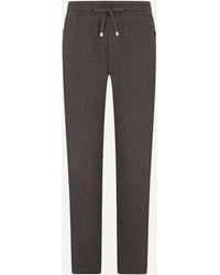 Dolce & Gabbana - Cotton Jogging Pants - Lyst
