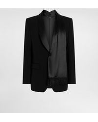 Dolce & Gabbana - Fringed Blazer - Lyst