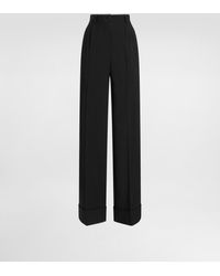 Dolce & Gabbana - Bi-Stretch Wool Trousers - Lyst