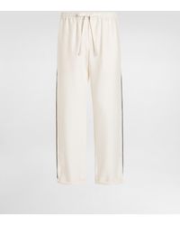Dolce & Gabbana - Linen Fabric Pajama Pants - Lyst