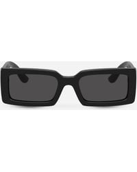 Dolce & Gabbana - Dna Rectangle-Frame Sunglasses - Lyst