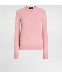 Dolce & Gabbana - Cashmere Sweater With Inside-Out Seams - Lyst