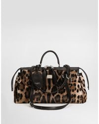 Dolce & Gabbana - Leo-Print Vittoria Bag - Lyst