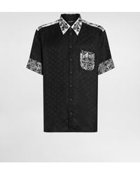 Dolce & Gabbana - Majolica-Print Hawaii Silk Jacquard Shirt - Lyst