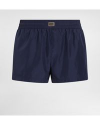 Dolce & Gabbana - Nylon Swim Shorts - Lyst
