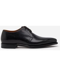 Dolce & Gabbana Derby In Giotto Paint Calfskin - Black