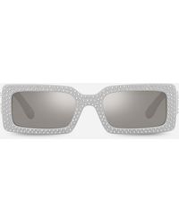 Dolce & Gabbana - Dg Crystal Sunglasses - Lyst