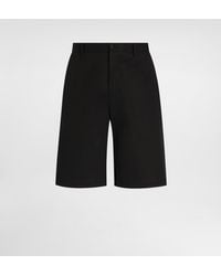 Dolce & Gabbana - ジョギングバミューダパンツ ジャージー エンブロイダリー - Lyst