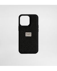 Dolce & Gabbana - Logo-Tag Iphone 13 Pro Max Case - Lyst