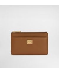 Dolce & Gabbana - Plongé Calfskin Card Holder - Lyst