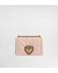 Dolce & Gabbana - Medium Devotion Shoulder Bag - Lyst