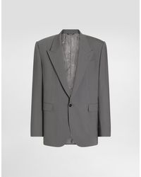 Dolce & Gabbana - Palermo Single-Breasted Wool Jacket - Lyst
